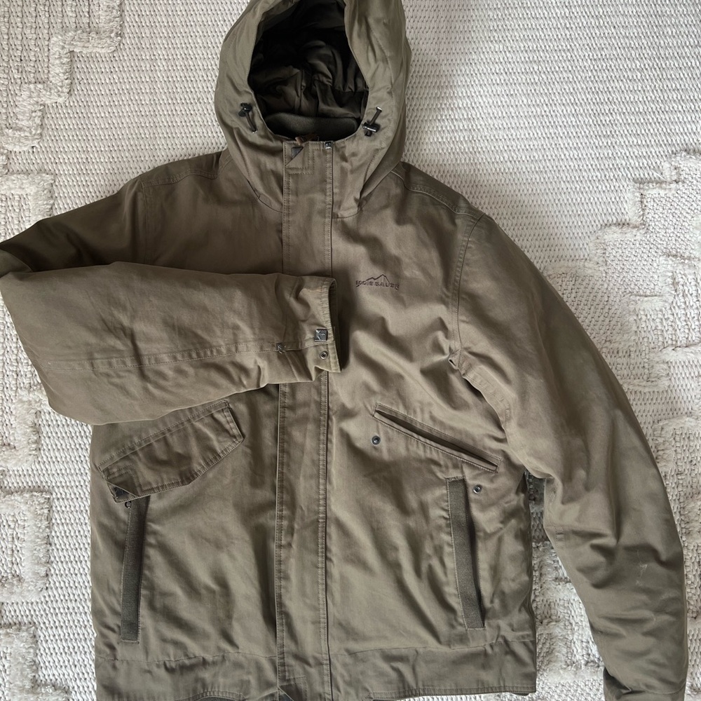 Eddie Bauer 600 Goose Down North Slope Cold Weather Work Gear Men’s Medium